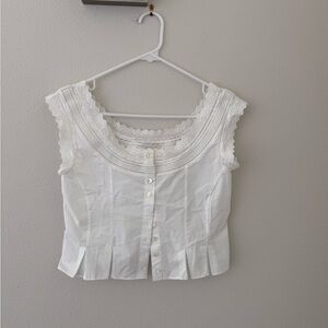 Doen Alana Top in Salt XS